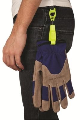 Porte-gants, porte-gants, clip à gants avec mousqueton en métal