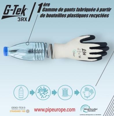 Gants recyclés anti-froid ENDUCTION LATEX G-TEK 3RX (lot de 6 paires)