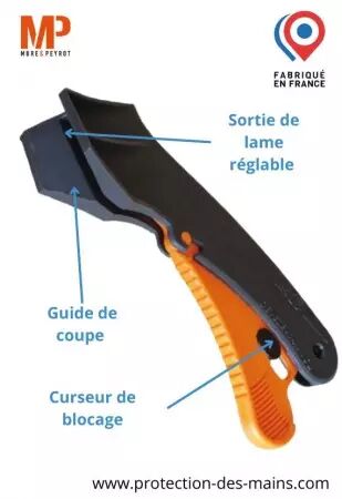 Couteau à gâchette - Lame auto rétractable (l\'unité) 