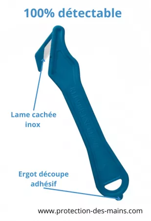 Couteau de sécurité détectable (l\'unité) 