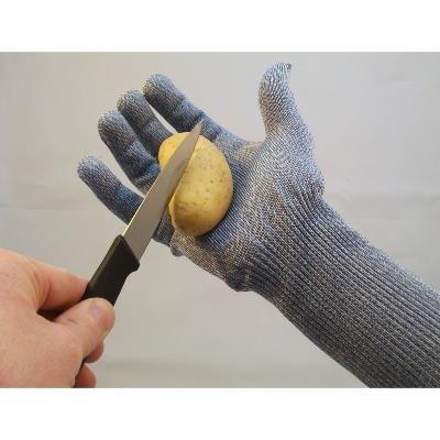 Gants Anti Coupure, Travail Gant Protection Cuisine pour Filet de Poisson,  Découpe de Viande, Mandoline, D