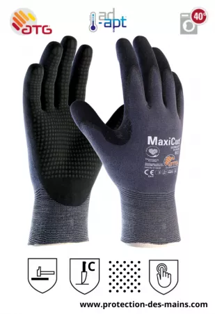 Gants ATG Maxicut 52-4745D - Anti coupure niveau D (la paire) 