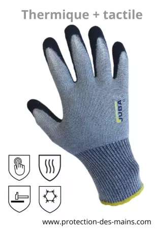 Gants de manutention thermiques - Spécial écran tactile (la paire)