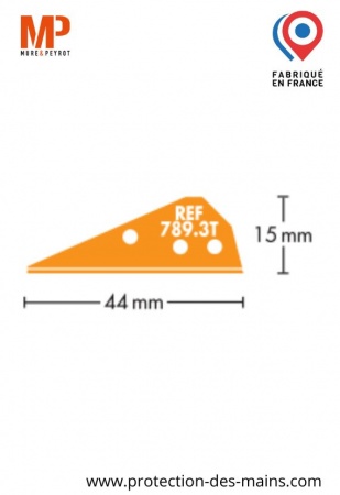 Lames triangles pour cutter découpe films et carton (10 lames) 